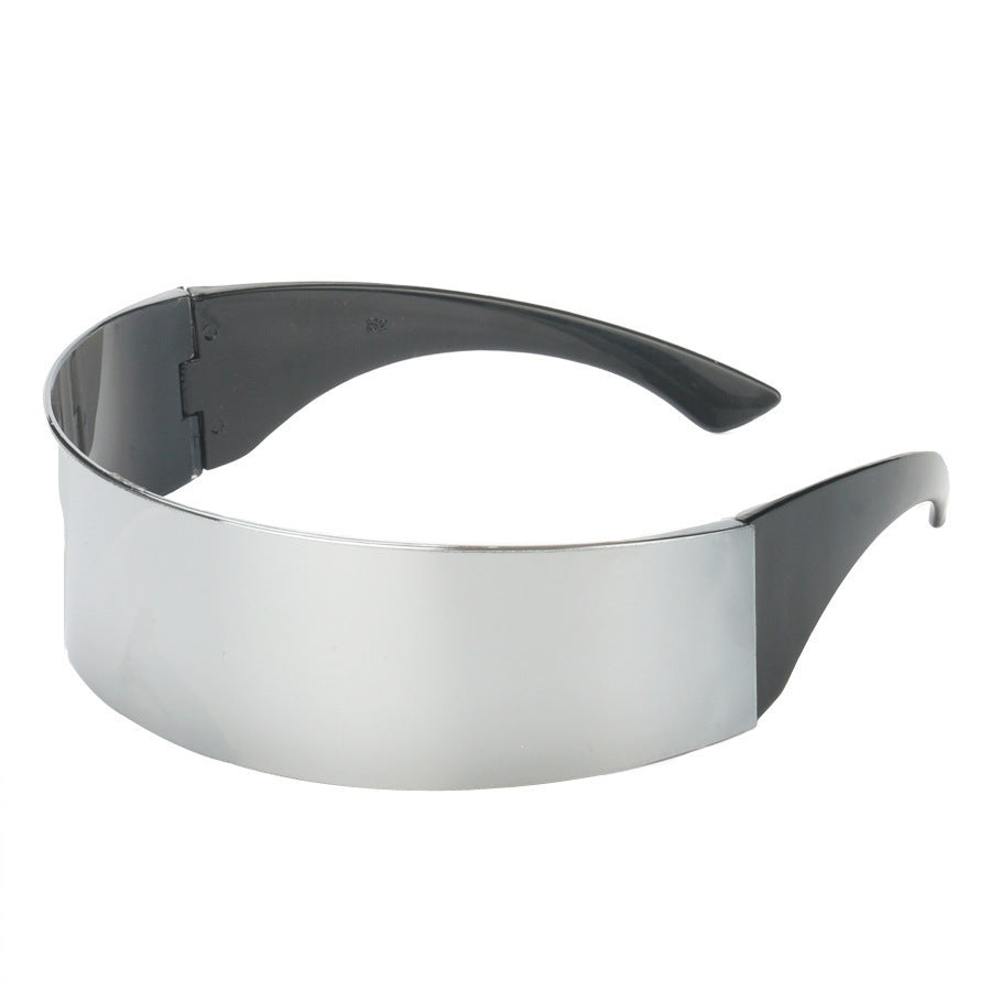 Zeitgenössische Mode Visier Sonnenbrille Karnz