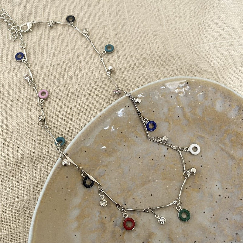 Buntes Charme Halskette Karnz