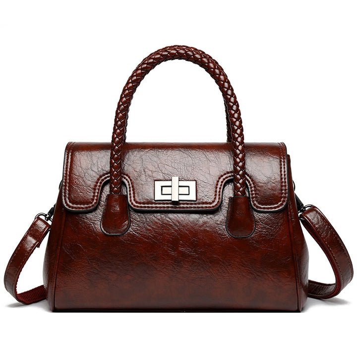 Elegante Doppelgriff-Handtasche Karnz