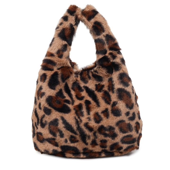WoPlush Faux Fur Hobo Tasche Karnz