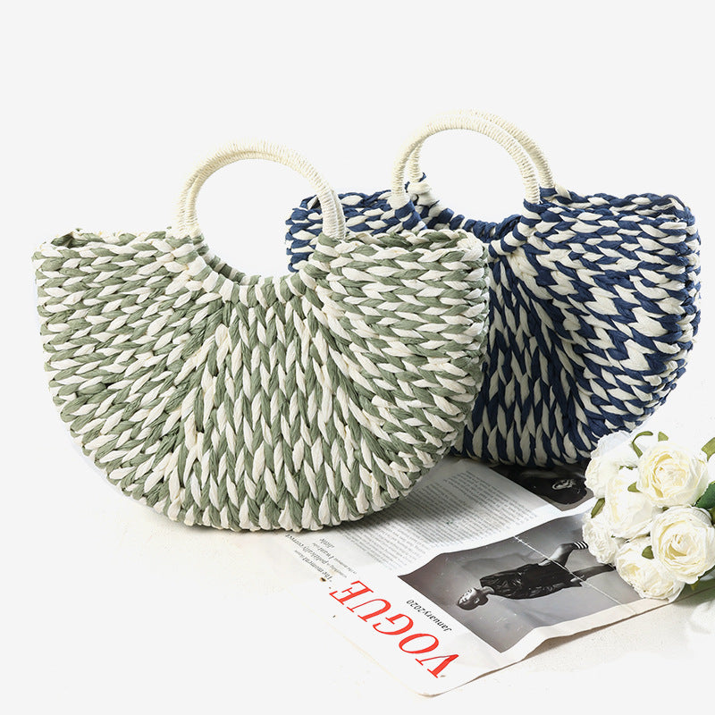 Damen Handtasche mit innovativem, geflochtenem Design Karnz