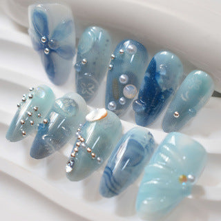 Dekoratives Themen Press-On Nagelkunst Set Karnz