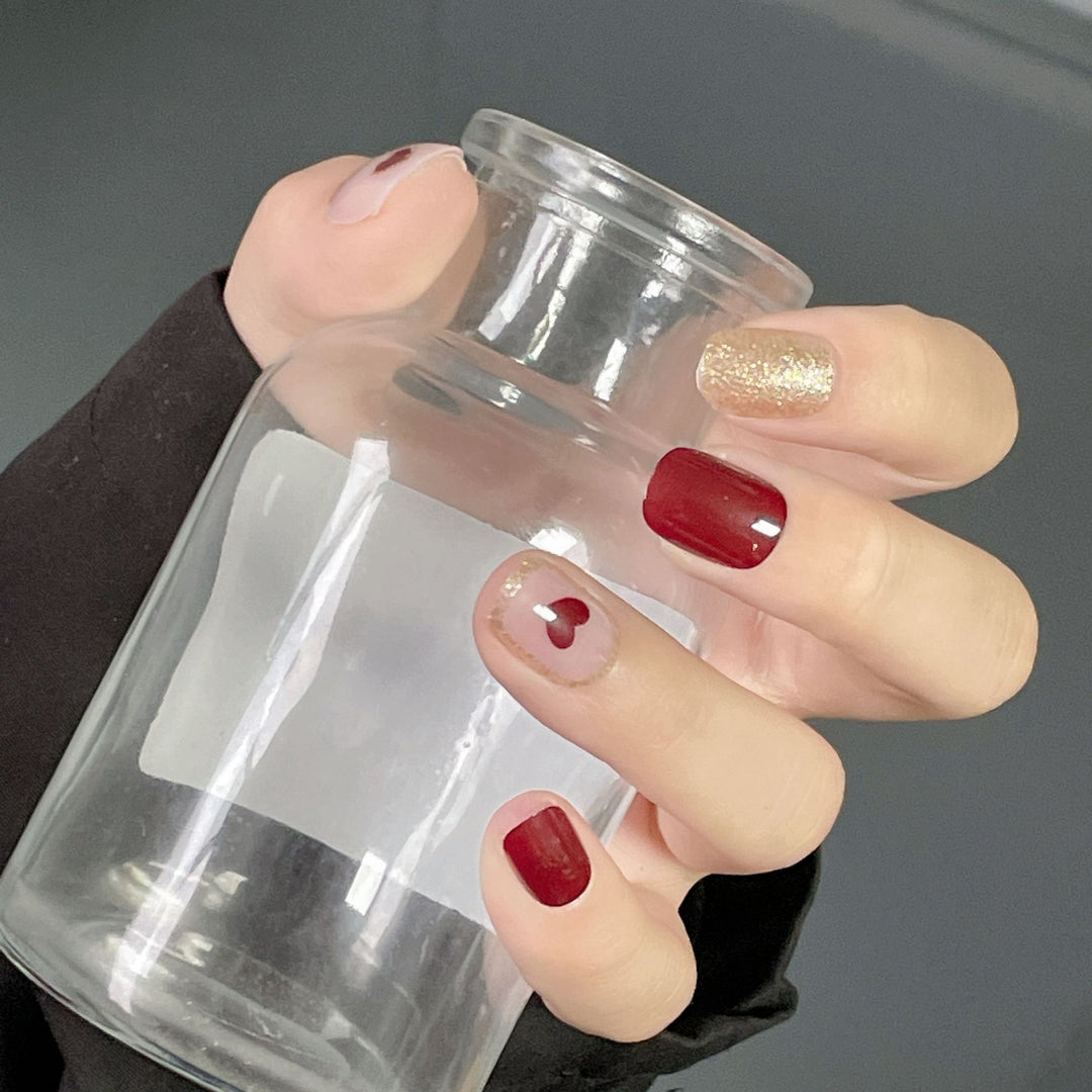Elegante Designer Nagelkunstverlängerungen Karnz