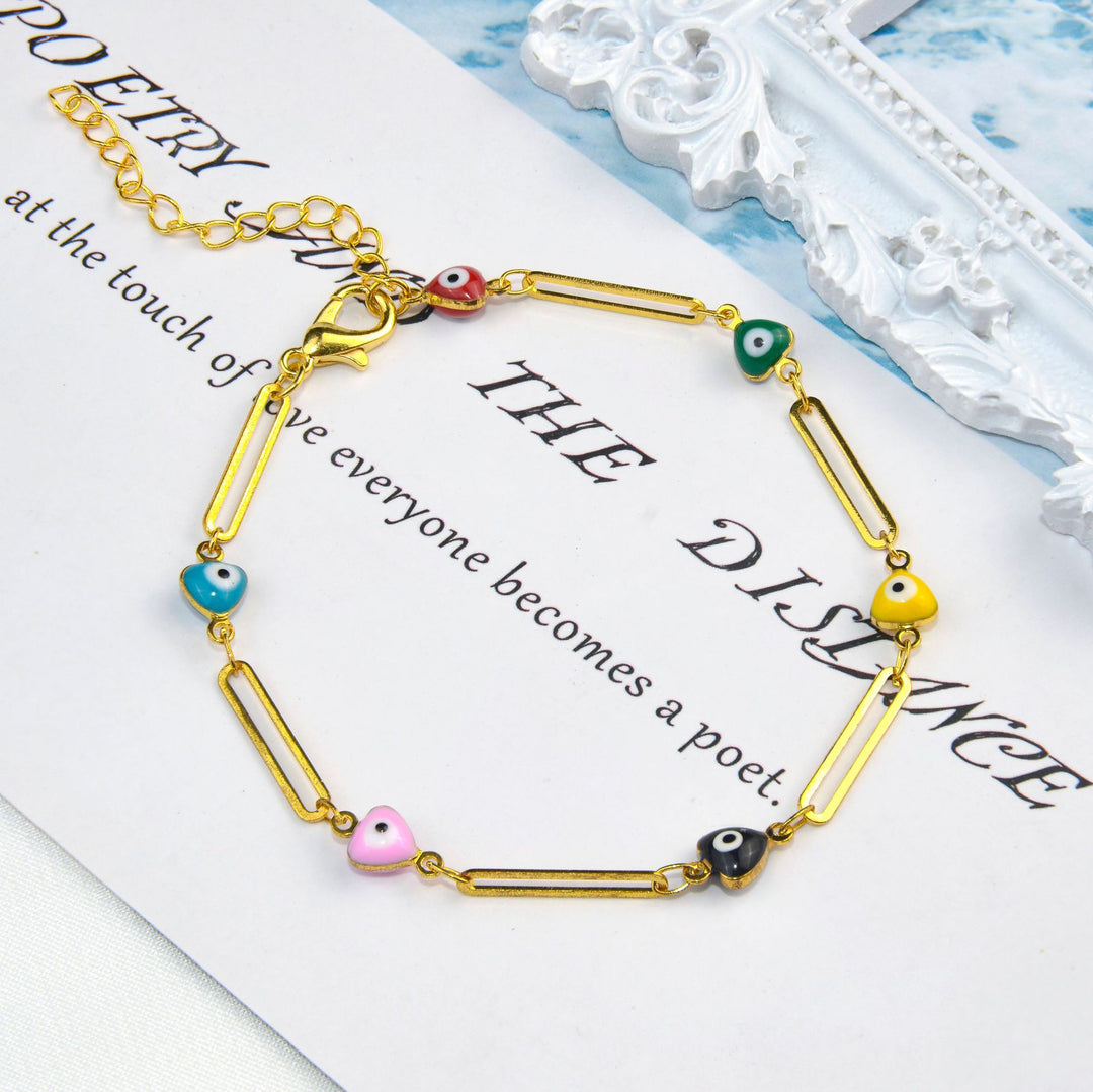 Künstlerisches Eye Charm Armband Karnz