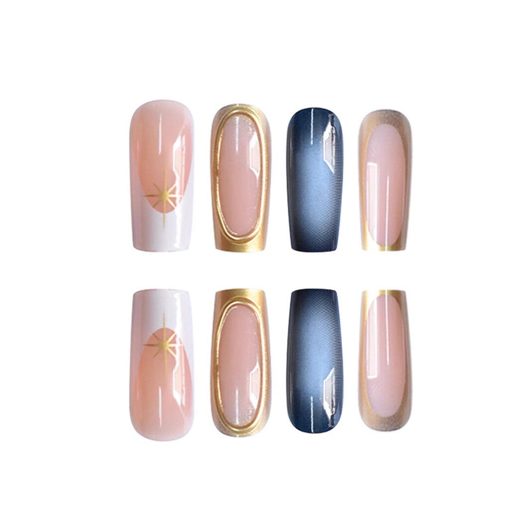Stylische Press-On-Nagelerweiterungen Karnz