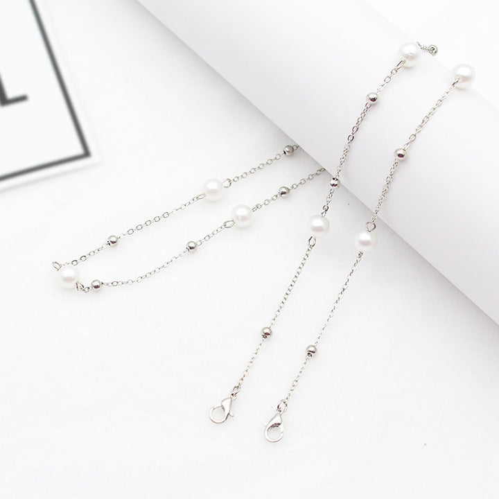 Elegante perlenverknüpfte Brillenketten Karnz