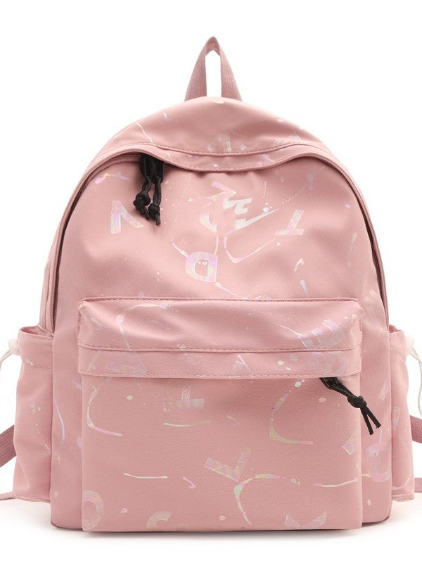 Trendiger Rucksack mit Kreativen Grafiken Karnz