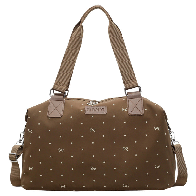 Stilvolle Gepunktete Reise-Duffle-Tasche Karnz
