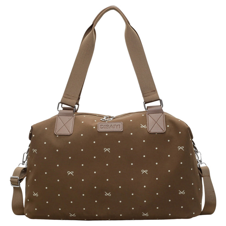 Stilvolle Gepunktete Reise-Duffle-Tasche Karnz