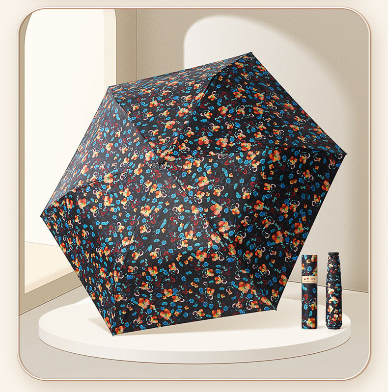 Damen Blumen-Regenschirm Karnz