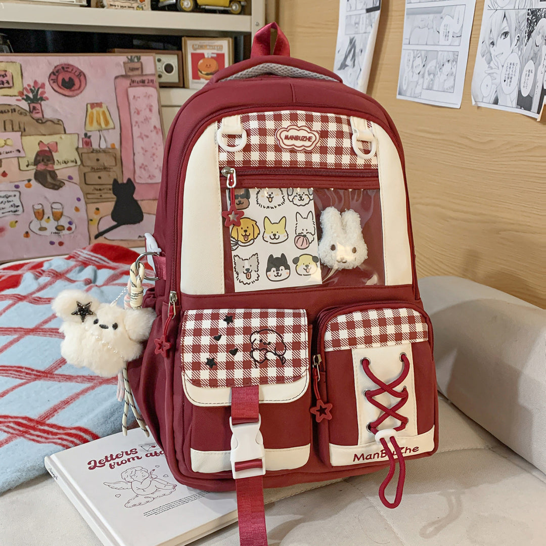 Niedlicher Cartoon-Charakter-Rucksack