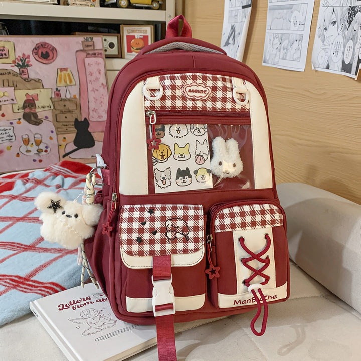 Niedlicher Cartoon-Charakter-Rucksack