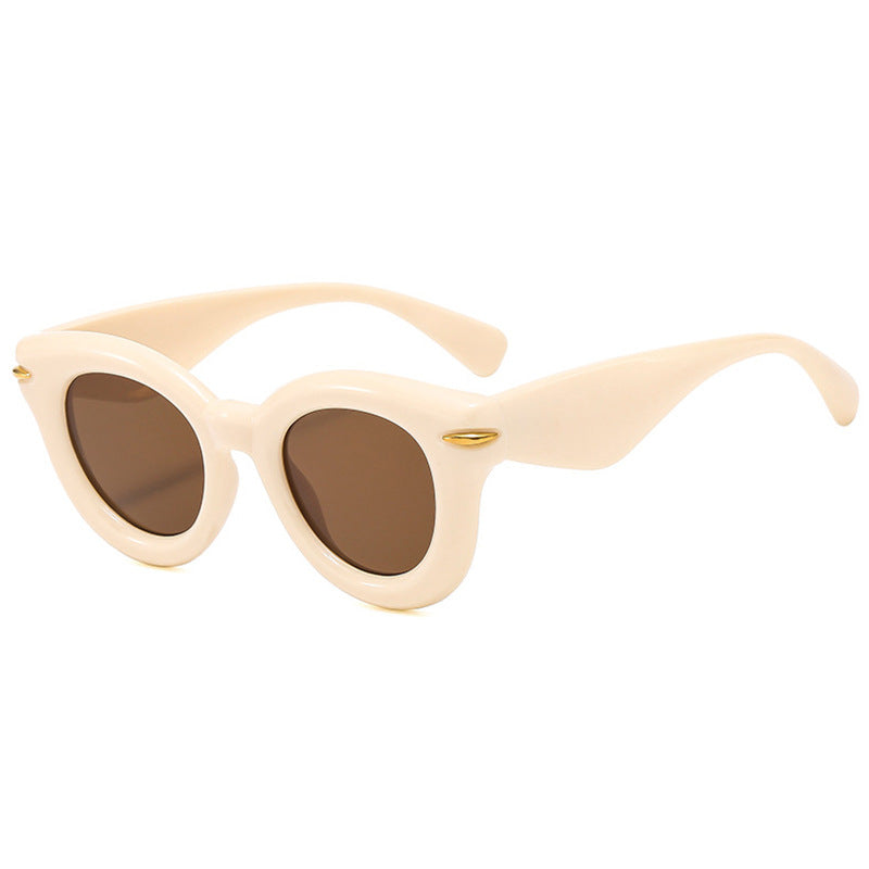 Damen modische Sonnenbrille mit eleganter Silhouette Karnz