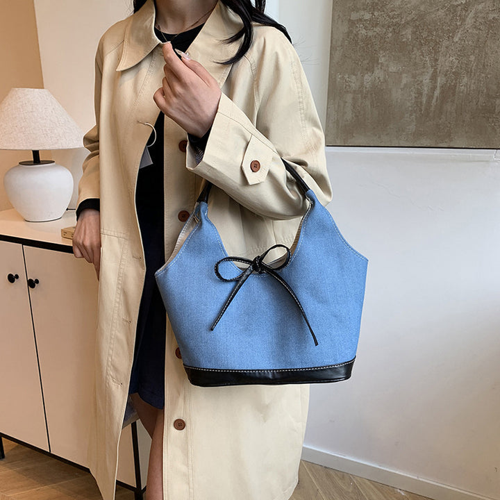 WoStylish Schleifen-Detail Mini-Handtasche Karnz