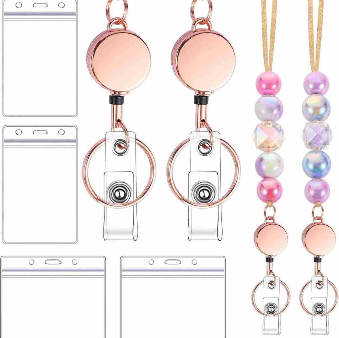 Dekorativer Perlen-ID-Badge-Lanyard Karnz