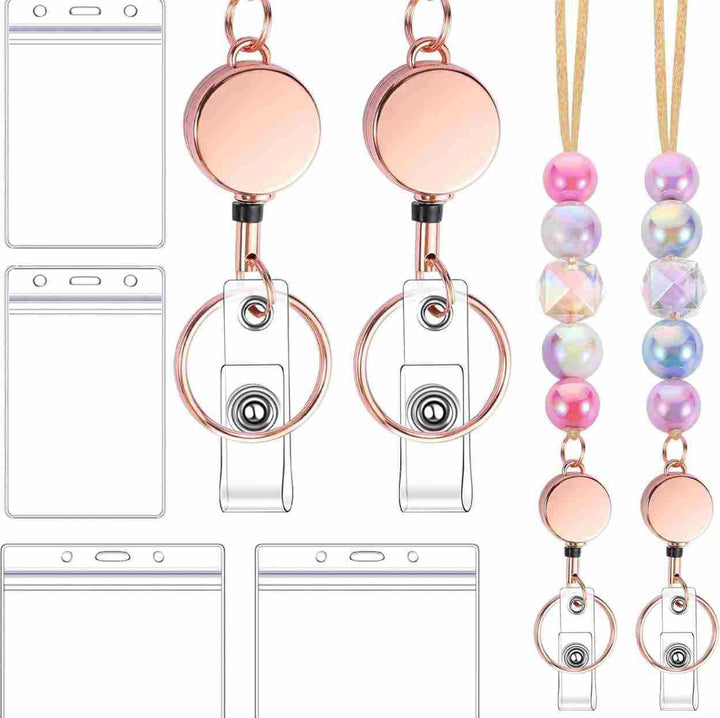 Dekorativer Perlen-ID-Badge-Lanyard Karnz