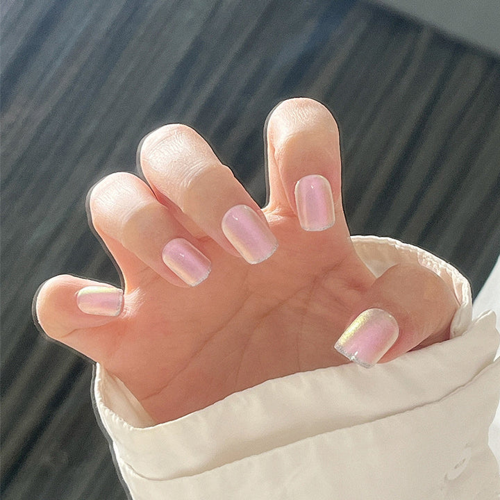 Elegante Stiletto Press-On Nagelkunst mit Strass-Akzenten Karnz