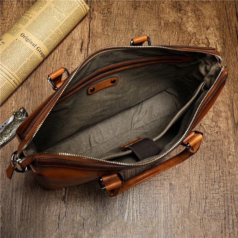 Elegante Aktentasche mit Herausnehmbaren Laptop-Fach Karnz