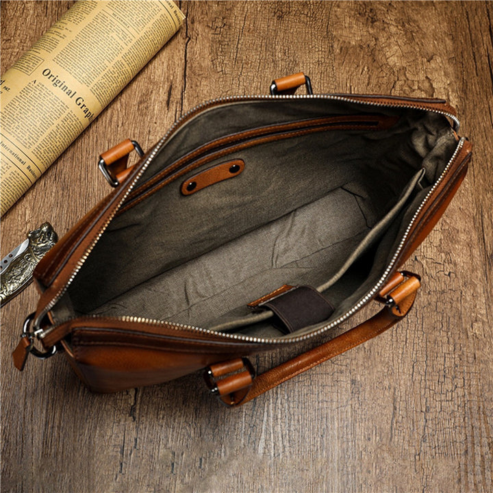 Elegante Aktentasche mit Herausnehmbaren Laptop-Fach Karnz