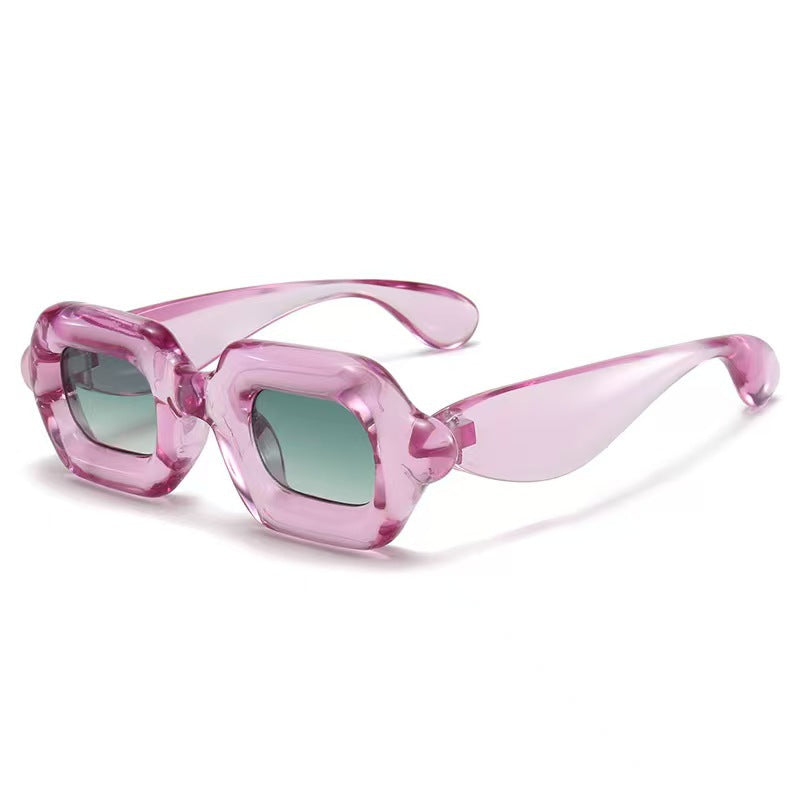 Damen modische Sonnenbrille im außergewöhnlichen Design Karnz