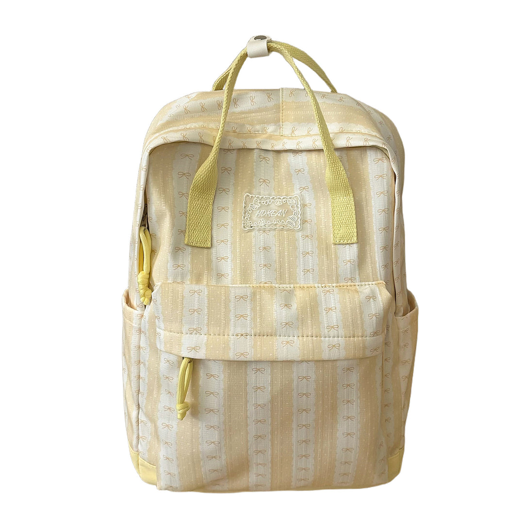 Verspielter Grafikdruck Rucksack Karnz