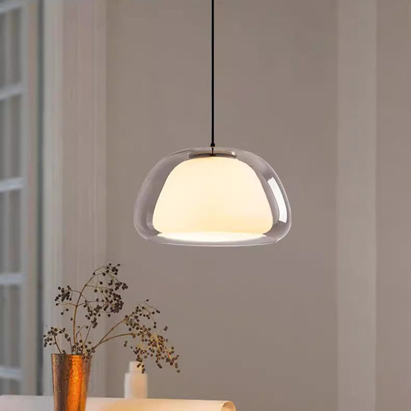Moderne Minimalistische Glas Pendelleuchte