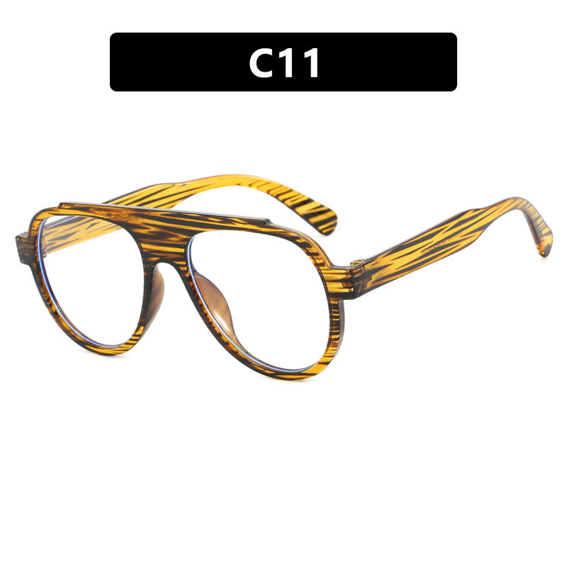 Damen Vintage-Style Sonnenbrille mit elegantem Kunststoffrahmen im Leopardenmuster Karnz