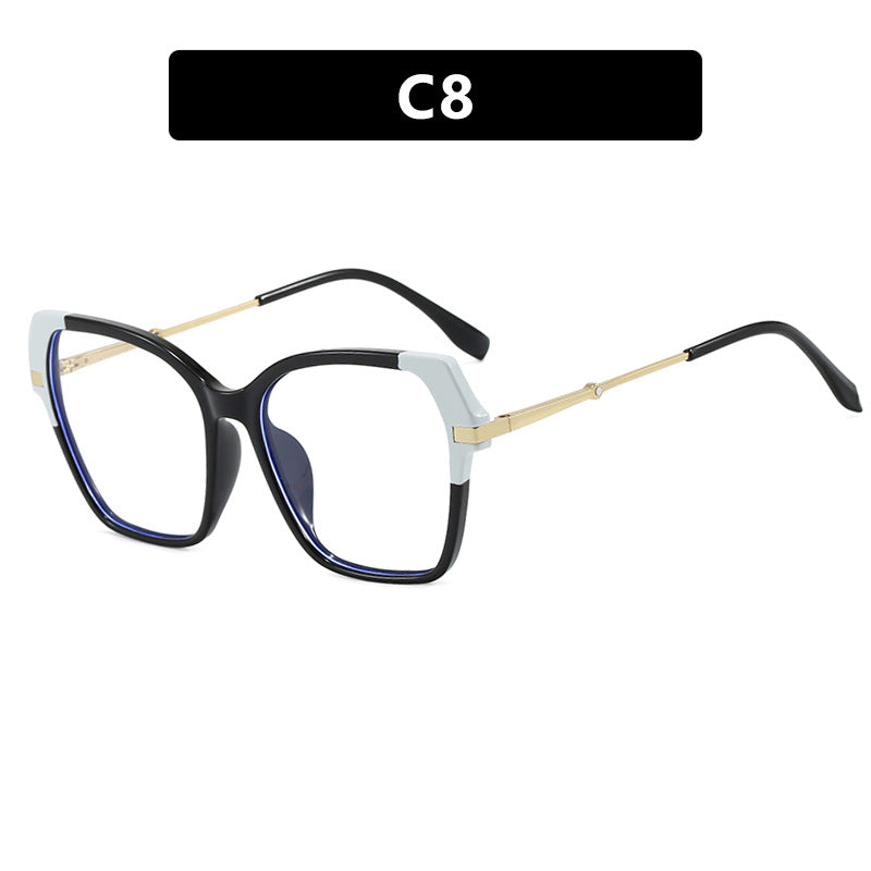 Damen quadratische Sonnenbrille mit elegantem Metallrahmen und schützendem UV-Filter Karnz