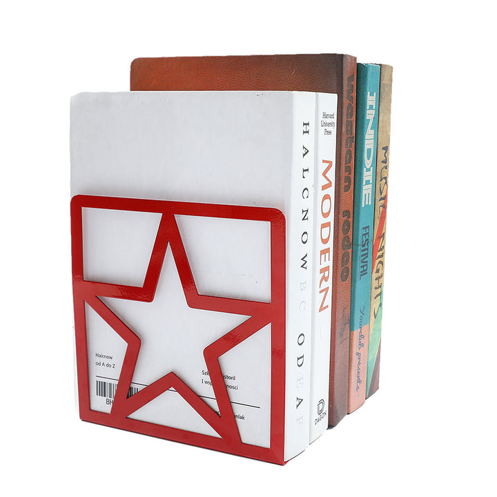 Sternförmige dekorative Buchstützen