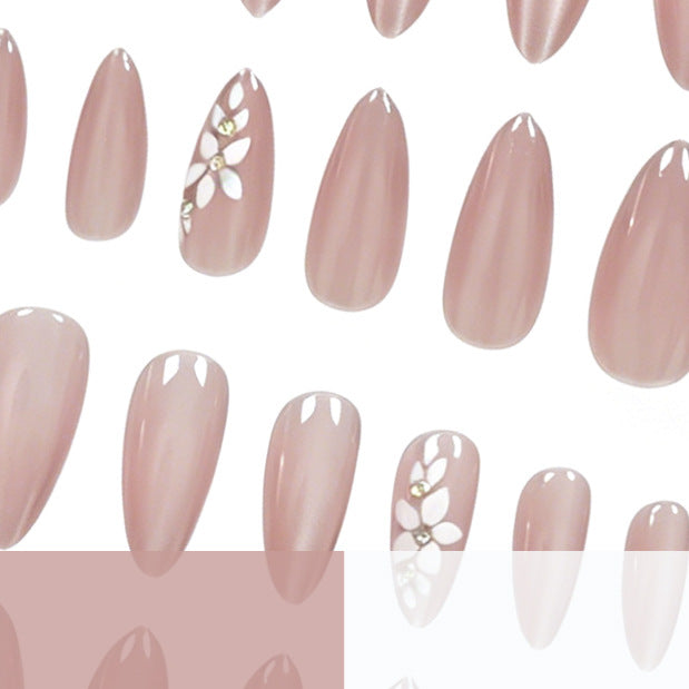 Elegante Blumen Druck-Walzen Nagelverbesserungen Karnz