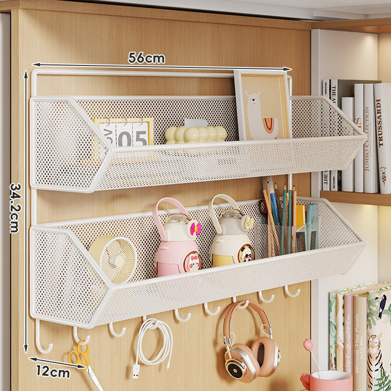 Clip-On Mesh Schrankrand Aufbewahrungskorb Organizer