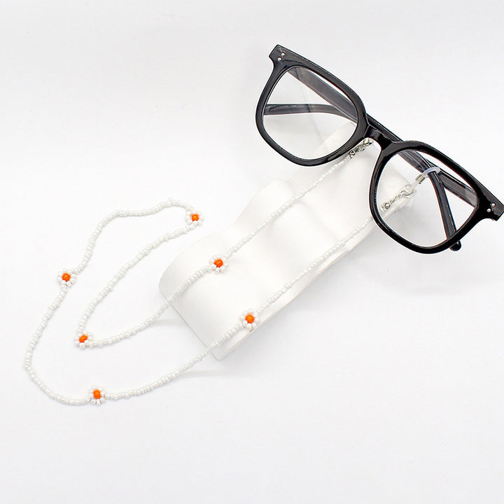 Floral Beaded Eyewear Chain Karnz
