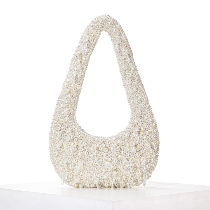 Perlenbestickte Abendtasche
