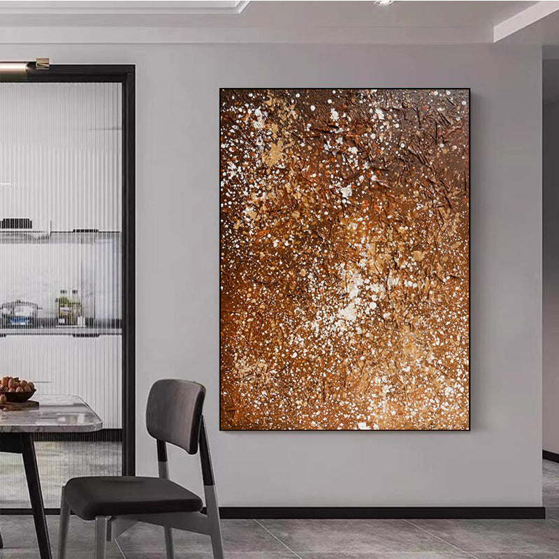 Abstract Metallic Wandkunst