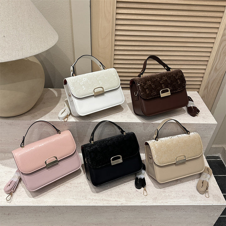 Vintage-inspirierte elegante Schultertasche