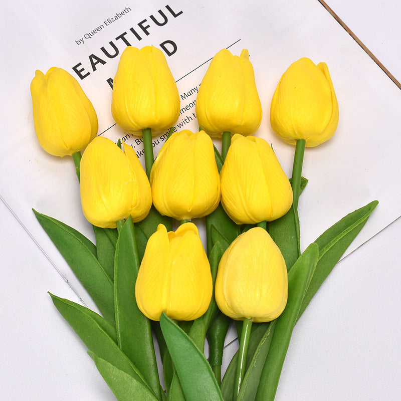 Elegante künstliche Tulpenstrauß
