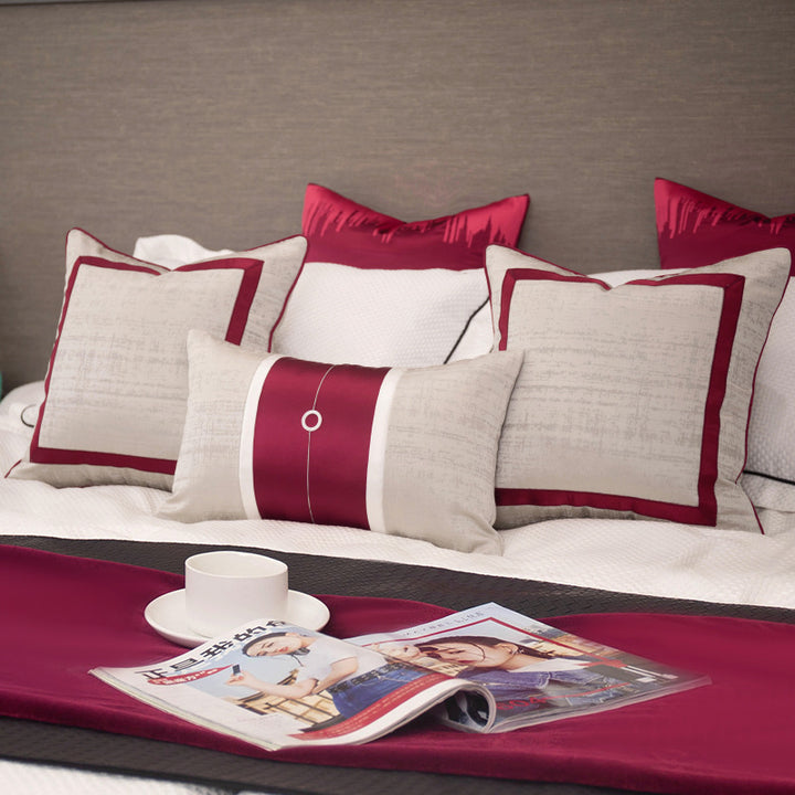 Elegante Geflochtene Lederoute