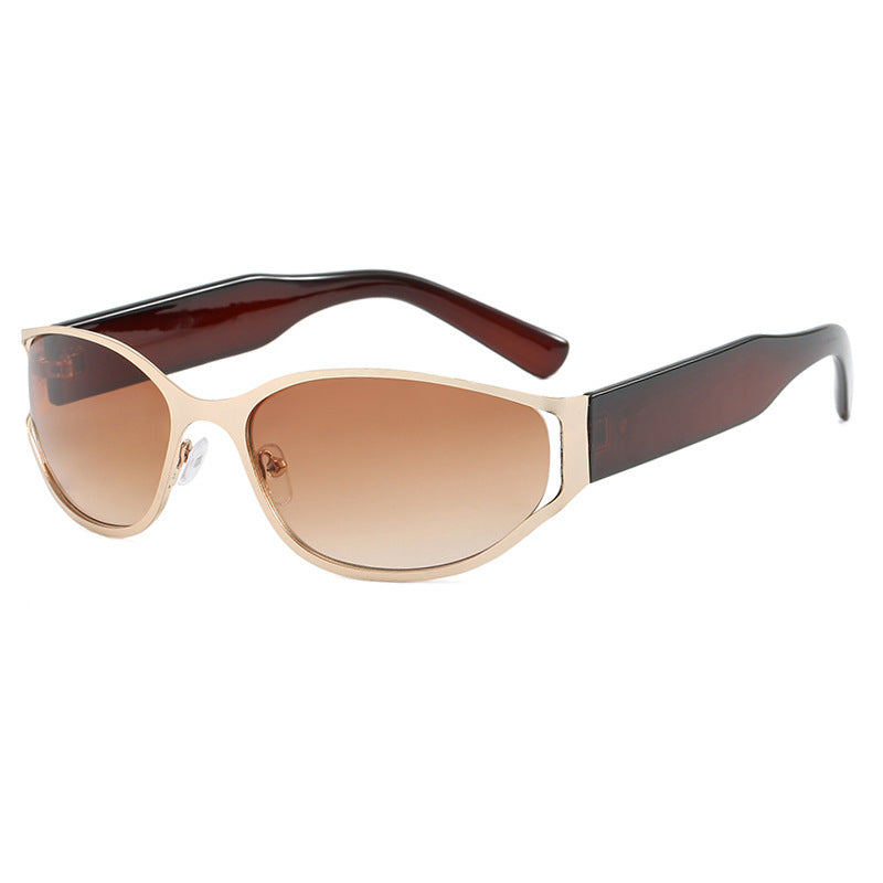 Damen moderne Sonnenbrille mit eleganten Konturen und schützendem UV-Filter Karnz