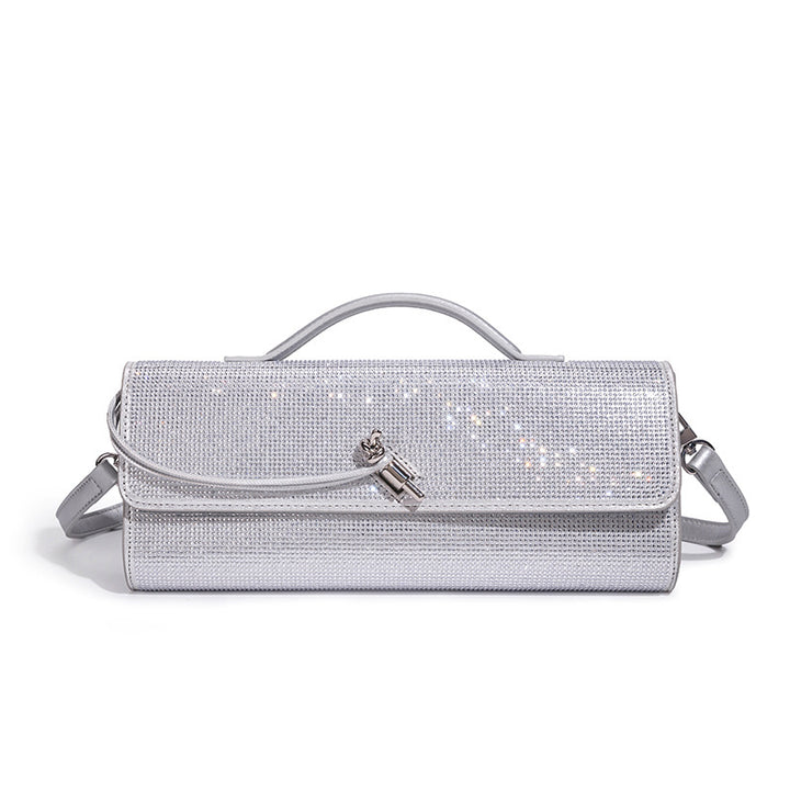Glänzende Abend-Clutch-Tasche Karnz