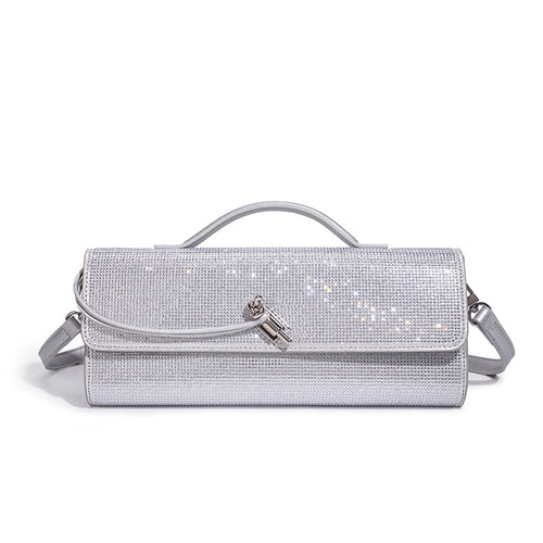 Glänzende Abend-Clutch-Tasche Karnz