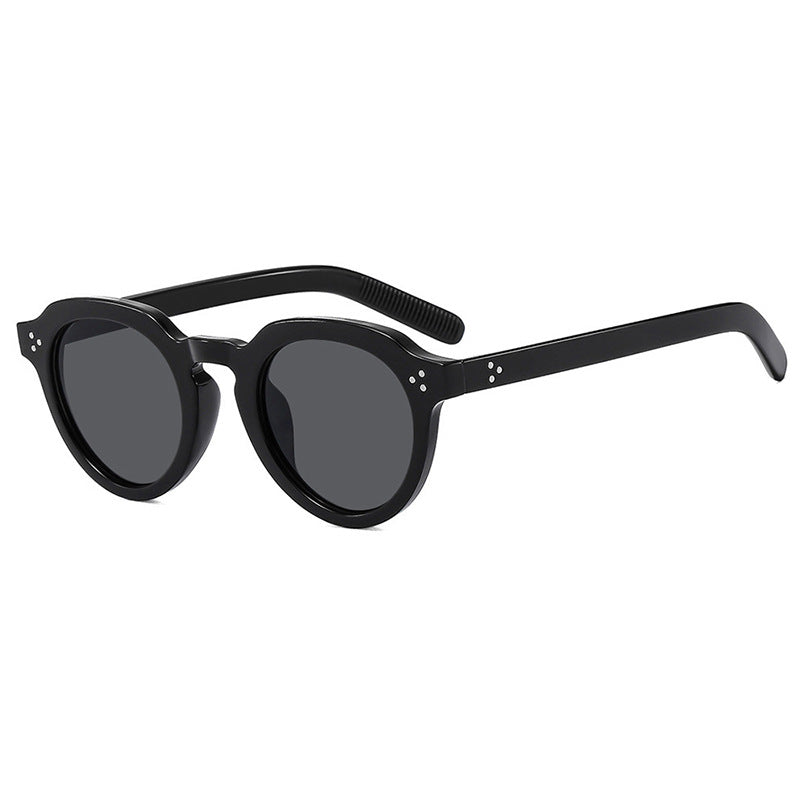 Damen stilvolle runde Brille Karnz