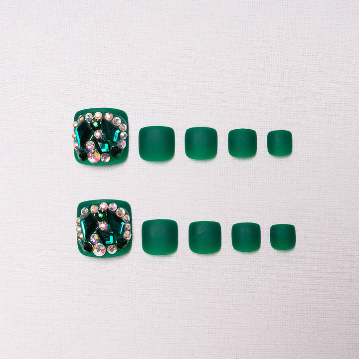 Dekorative Strass Pediküre Nagelkunst  1791110340