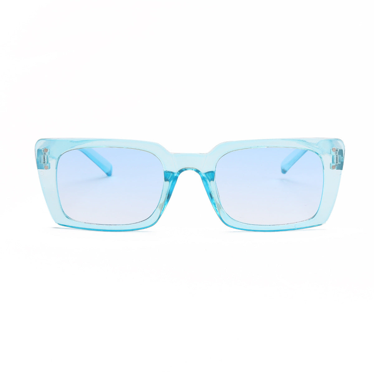 Damen quadratische Sonnenbrille mit tierischem Muster Karnz