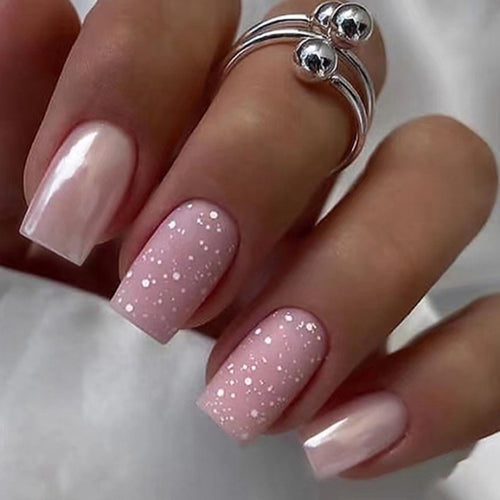 Glitzer Finish Nagelkunst Karnz