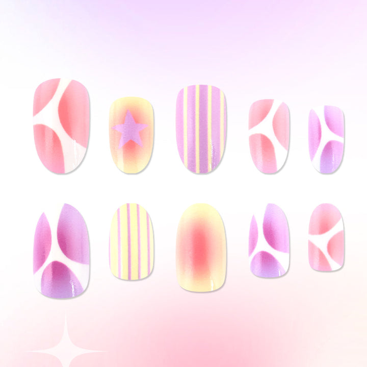Artistic Press-On Nail Art Kollektion Karnz