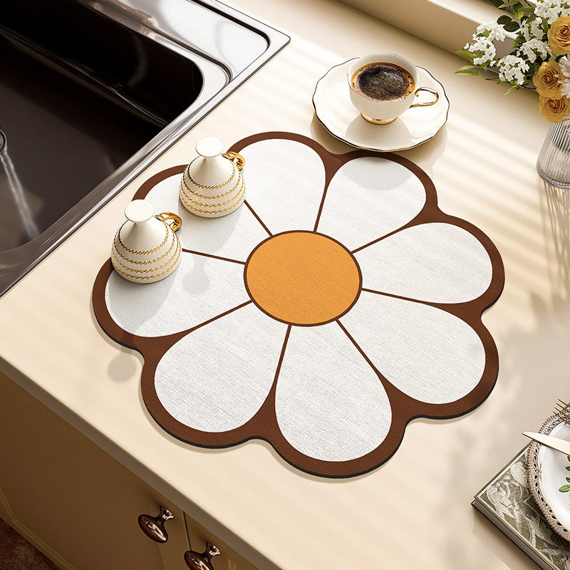 Dekoratives blumenförmiges Tischset Karnz