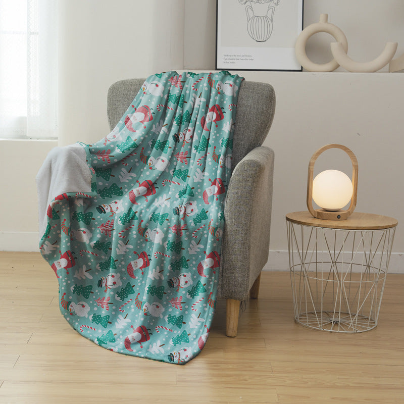 Winter-Themen Fleece-Decke