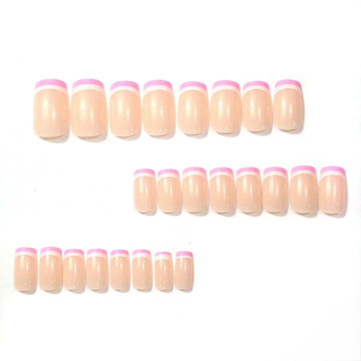 Acryl Französisch Tip Nagelverlängerungen Karnz
