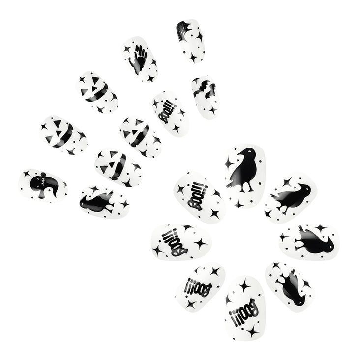 Halloween-Themen Dekorative Nagelkunst Set Karnz