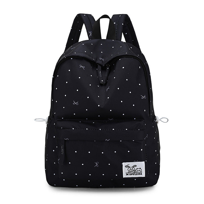 Stylischer gepunkteter Rucksack